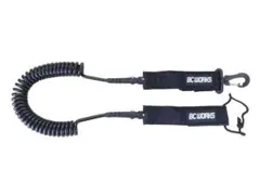 BC Works ウイングフォイル用 ダブルファスナー コイルリーシュコード
