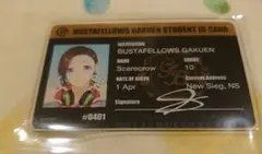 プリンセスカフェ　BUSTAFELLOWS バスタフェ　学生証　スケアクロウ