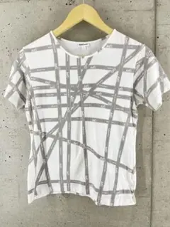 イタリア製 HERMES エルメス ボルデュックリボン 半袖Tシャツ カットソー