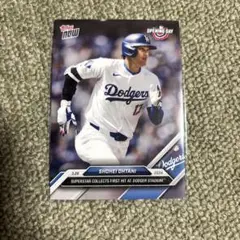 大谷翔平Dodgers オープニングデイ初ヒットカード 2024
