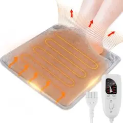 【末端冷え性のソリューション!!】電気足温器 フットウォーマー