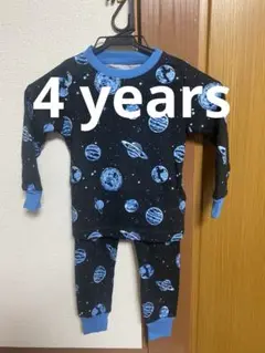 KIRKLAND 宇宙柄パジャマ 4T
