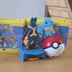 ◆ハッピーセット◆おもちゃ◆ポケモン◆メガルカリオ◆ゼニガメ