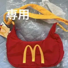 McDonald's レッド ショルダーバッグ フリー