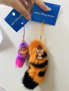 新品ディズニー ストラップ 2点セット