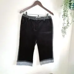 イマゴ imago パンツ　ハーフパンツ七分パンツ　 ブラック　42 Lサイズ