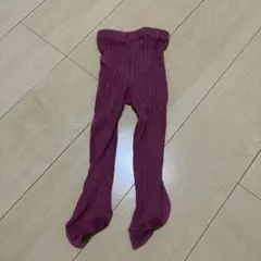 ラズベリー色タイツ　75センチ