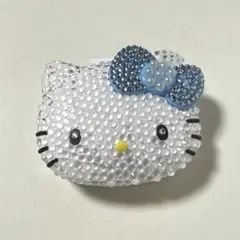 キティちゃん　ピルケース　お薬ケース　小物入れ　ラインストーンデコ