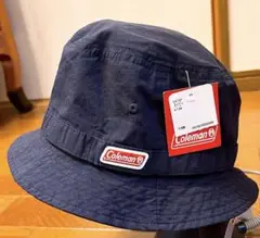 ❤️新品タグ付き♡コールマン　バケットハット ネイビー　58㎝
