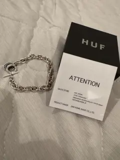 HUF シルバー色 ブレスレット