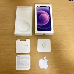 【箱のみ】　Apple iPhone12 パープル　128GB