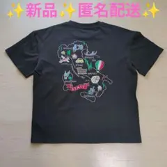 しまむら　Little WEEKEND　刺繍　地図　Tシャツ　160