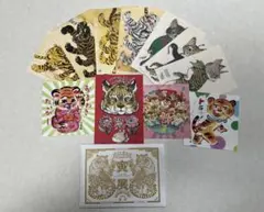 ヒグチユウコ　寅展　葉書