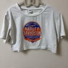 クロップドTシャツ ホワイト