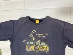 FR2 DOKO? トレーナー　ネイビー
