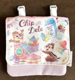 ディズニー チップ デール ポケットポーチ
