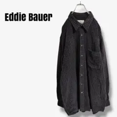 mt8425 AKA Eddie Bauer ネルシャツ　チェック柄　ビッグ