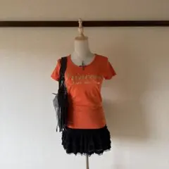 ॰˳ཻ̊✩ギャル 姫ギャル 平成ギャル 令和ギャル トップス ピチT y2k