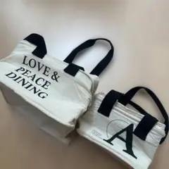 保冷バッグ☆ 大小2個セット ABCクッキング