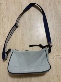 超美品！CONVERSE ショルダーバッグ ライトグリーン