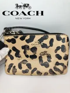 G225 COACH コーチ ポーチ 小物入れ アイボリー