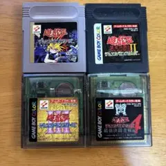 ゲームボーイソフト　遊戯王デュエルモンスターズⅠ〜Ⅳ
