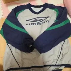 UMBRO ピステ 130 ネイビー/グレー/グリーン メッシュ