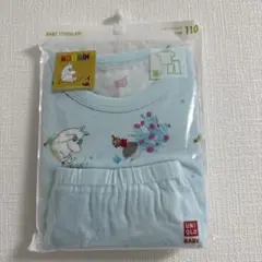 新品　ユニクロ ドライパジャマ(半袖)110サイズ　ムーミン柄