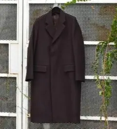 オーラリー 21AW ダブルクロスライトメルトンチェスターコート