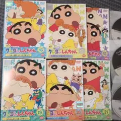 クレヨンしんちゃんDVD6枚　3期16 17 18 19 20 21 育児