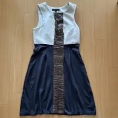 BCBGMAXAZRIA ノースリーブワンピース M