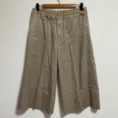 UNTITLED アンタイトル　レディース　ガウチョパンツ　ベージュ　サイズ42
