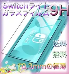 Switchライト専用 ガラスフィルム 画面保護 9H