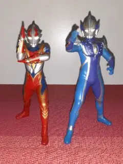 HDウルトラマンメビウスフィギュア　ウルトラマンヒカリフィギュア　2個セット