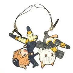 ブレイブウィッチーズ【クルピンスキー・ロスマン】つままれキーホルダー２個セット