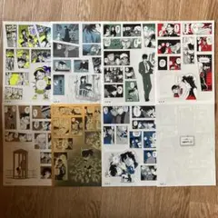 名探偵コナン シールくじ FILE.2 全8種8枚コンプリートセット