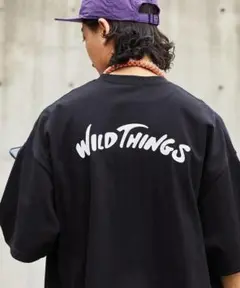 THINGS×FREAK'S STORE　ロゴ ポケットTシャツ Sサイズ