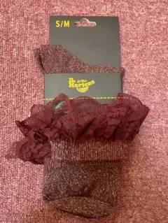 Dr.Martens ラメフリル ソックス