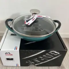 新品未使用 ストウブ ベビーウォック ミントΩ