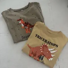 お揃いTシャツ　恐竜