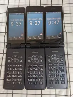 カメラレスAQUOSケータイ SH-03L docomo Simフリー3台
