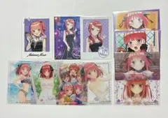 五等分の花嫁　二乃　クリアカード　ブロマイド　まとめ売り