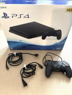 Sony PS4 500GB 本体 コントローラー ケーブル　ソフト1点付き