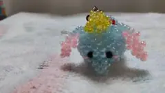 ビーズ製動物キャラクターのチャーム