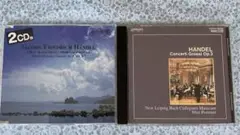 クラシックCD ヘンデル　水上の音楽　王宮の花火　合奏協奏曲
