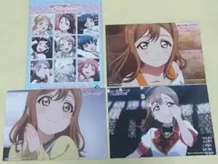 国木田花丸　トレーディング ブロマイド　3枚セット　ラブライブ サンシャイン