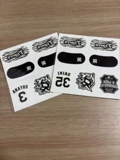 阪神タイガース アイブラック シール