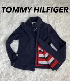 【美品✨】トミーヒルフィガー ジャケット ネイビー 銀ボタン ブルゾン