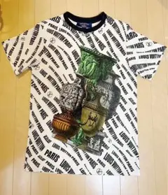 【 LOUIS VUITTON 】スランティド シグネチャー ベースTシャツ