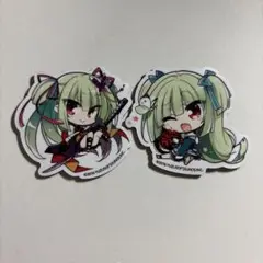 コラボカフェ限定 ムラサメ 千恋万花 ゆずソフト マグネットステッカー 磁石